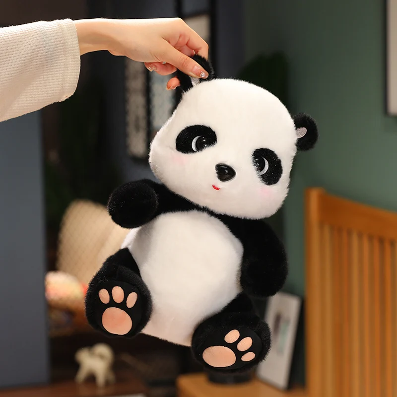 

Kawaii Simulation Panda Bear Plush Toys Stuffed Soft Cartoon Animal Doll Baby Appease Pillows Cute Girls Children Birthday Gifts