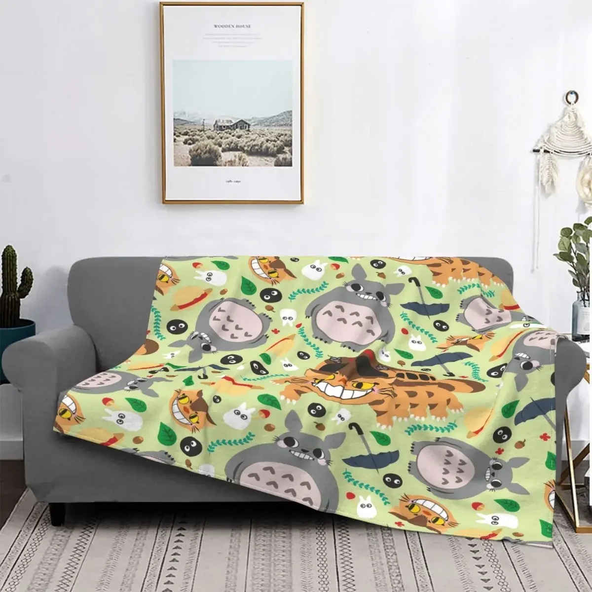 Totoro Blanket Coral Fleece Plush Textile Decor Japan Miyazaki Multifunction Soft Throw Blanket for Home Bedroom Quilt
Totoro Blanket Coral Fleece Plush Textile Decor Japan Miyazaki Multifunction Soft Throw Blanket for Home Bedroom Quilt