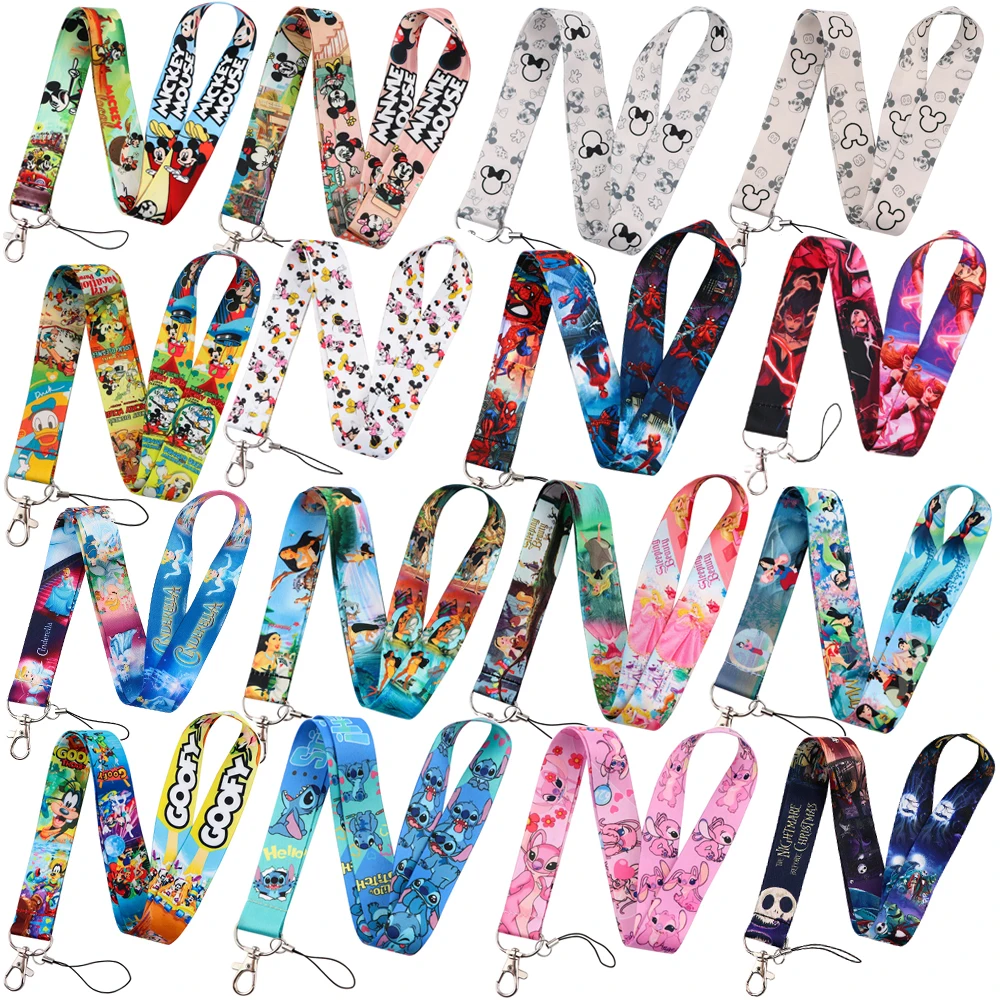 YQ900 Wholesale 20pcs/lot Mickey Mouse Stitch Lanyard StellaLou Keychain Neck Strap Mulan Keychain Lariat for ID Cards
YQ900 Wholesale 20pcs/lot Mickey Mouse Stitch Lanyard StellaLou Keychain Neck Strap Mulan Keychain Lariat for ID Cards
