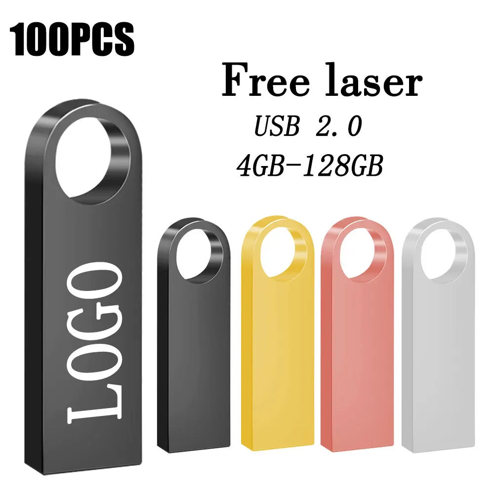 100PCS Free Custom LOGO Flash Drives Metal 64GB Free logo Black 32GB Pen drive 16GB Memory stick Free key chain U disk 8GB 4GB
100PCS Free Custom LOGO Flash Drives Metal 64GB Free logo Black 32GB Pen drive 16GB Memory stick Free key chain U disk 8GB 4GB