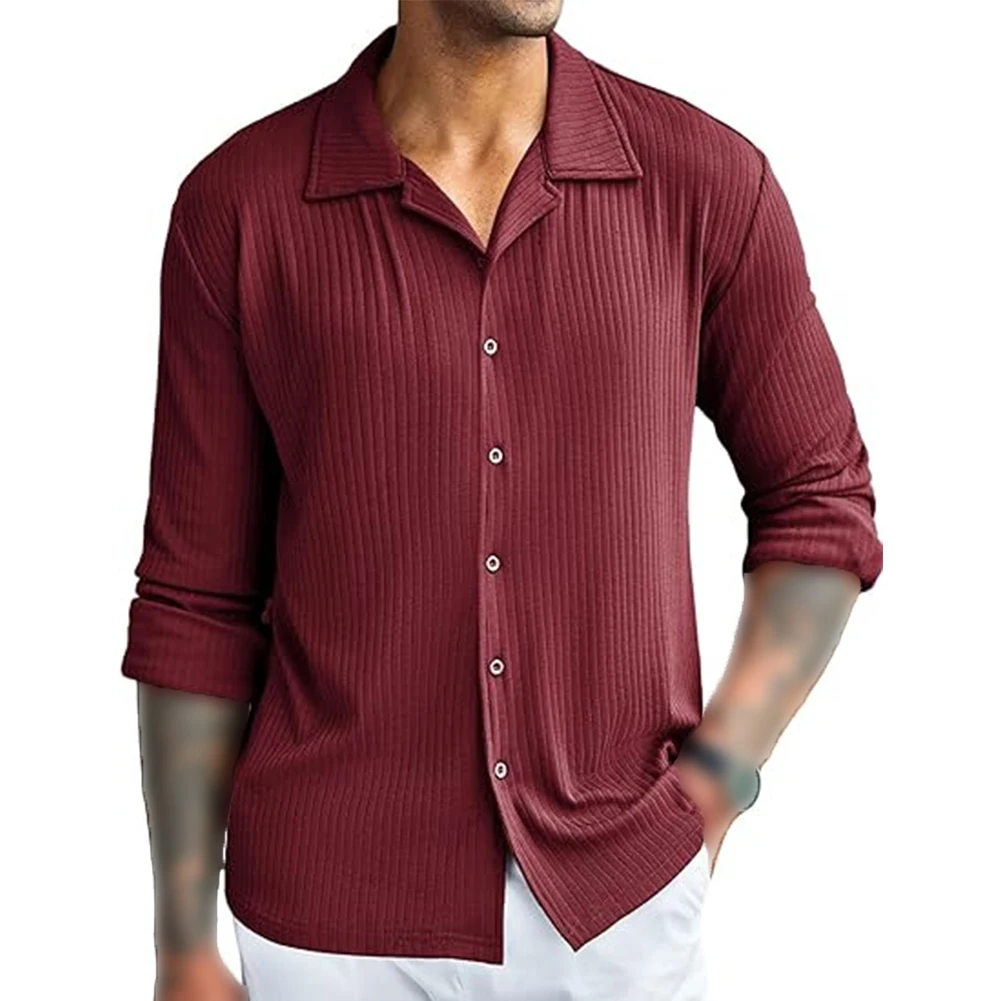 Breathable Men's Long Sleeve Shirt Comfortable Button Down Top for Office and Casual Wear Multiple Color Choices
Breathable Men's Long Sleeve Shirt Comfortable Button Down Top for Office and Casual Wear Multiple Color Choices