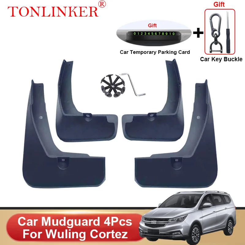 TONLINKER Car Mudguard For Wuling Cortez MPV CE EX 2022 2023- Mudguards Splash Guards Front Rear Fender Mudflaps Accessories
TONLINKER Car Mudguard For Wuling Cortez MPV CE EX 2022 2023- Mudguards Splash Guards Front Rear Fender Mudflaps Accessories