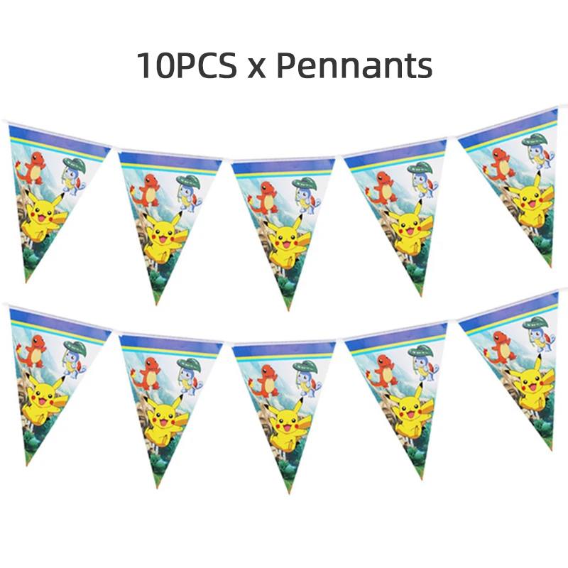 Generic Pokemon Pikachu Theme Birthday DecorationsBalloons Best