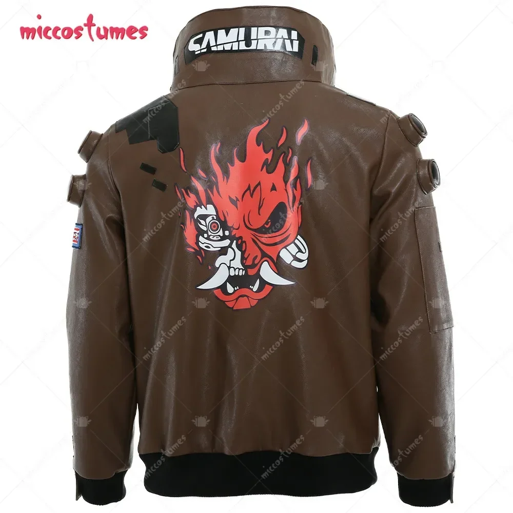Miccostumes Unisex Cospaly Brown Coat Punk Style Leather Jacket for Halloween Cospaly Costumes
Miccostumes Unisex Cospaly Brown Coat Punk Style Leather Jacket for Halloween Cospaly Costumes