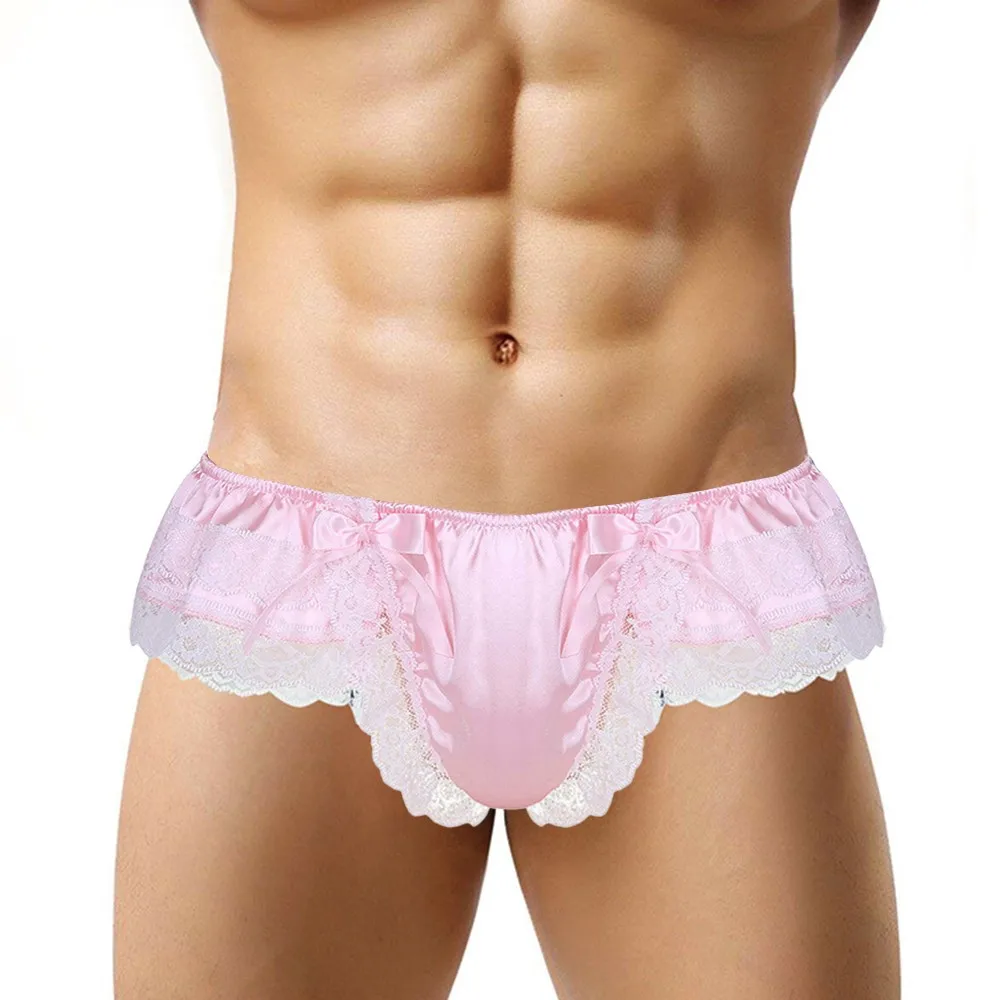 Panties Briefs Bras Panty Underpants Men's Sissy Lace See through Thong Panties Satin G String Briefs Underwear
Panties Briefs Bras Panty Underpants Men's Sissy Lace See through Thong Panties Satin G String Briefs Underwear
