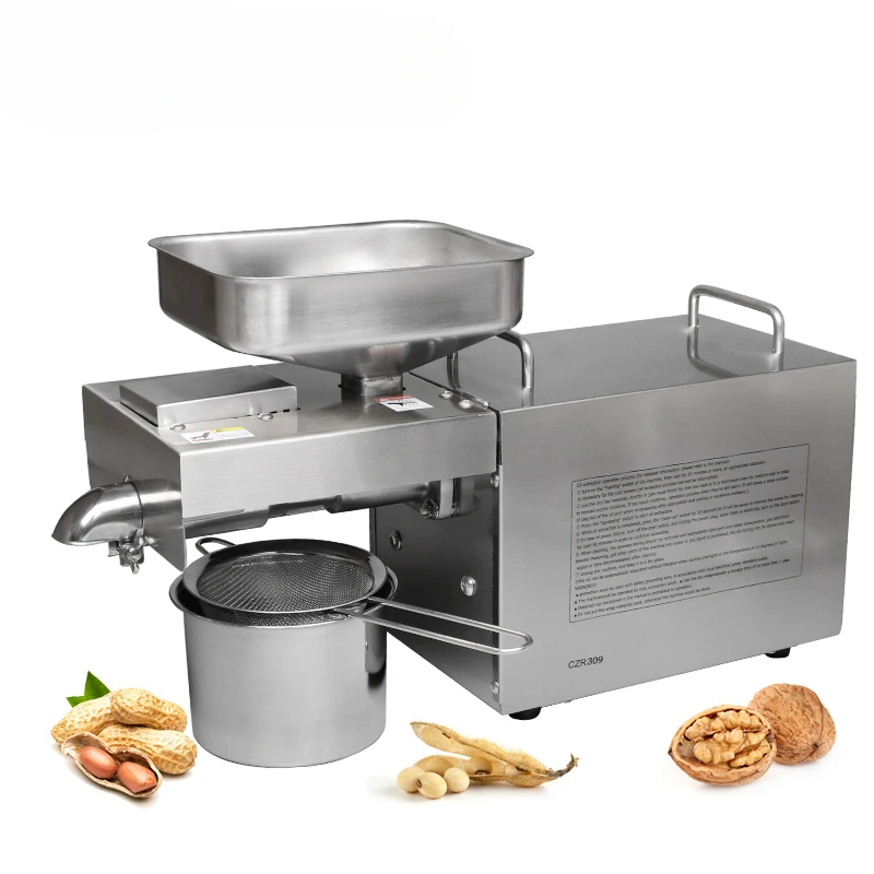 ZONESUN OB-200 Cold Squeezing Machine Homemade Soybean Coconut Oil Squeezing Machine
ZONESUN OB-200 Cold Squeezing Machine Homemade Soybean Coconut Oil Squeezing Machine