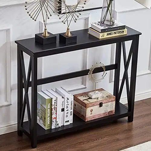 Table with Storage, 2 Tier Console Sofa Table, Industrial Console Sofa Table Rustic Entryway Table with Storage Shelf, Sofa Side
Table with Storage, 2 Tier Console Sofa Table, Industrial Console Sofa Table Rustic Entryway Table with Storage Shelf, Sofa Side