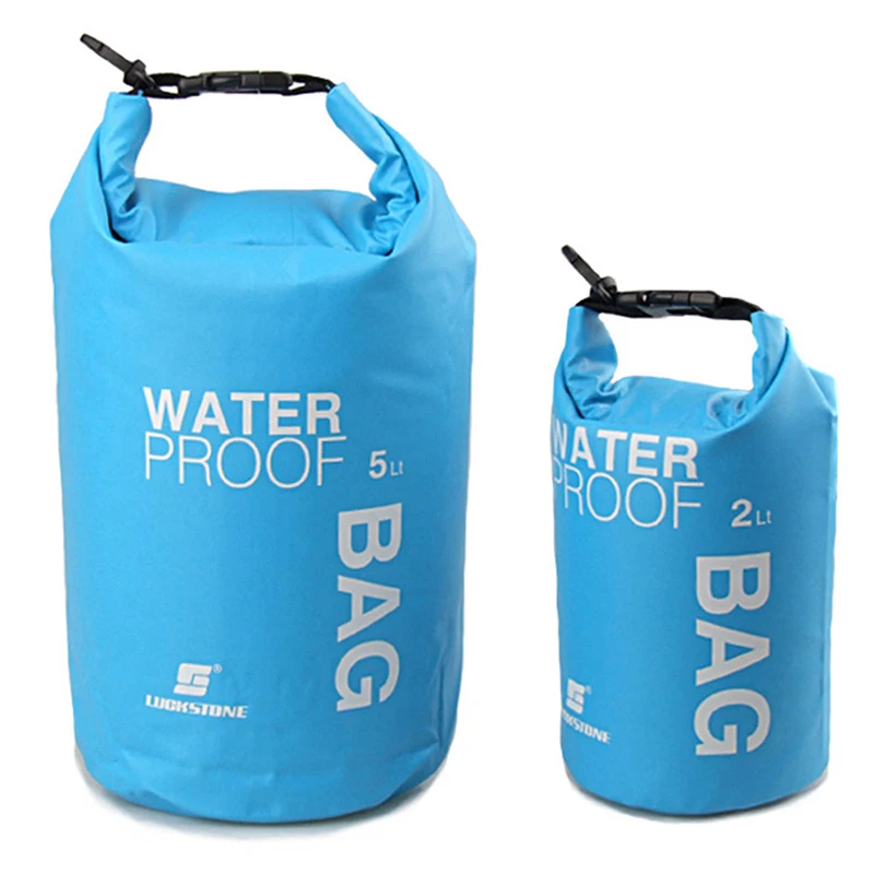 

2L/5L Waterproof Swimming Bag Dry Bag Backpack Sack Storage for Outdoor Travelling Fishing Rafting Boating Kayaking Diving