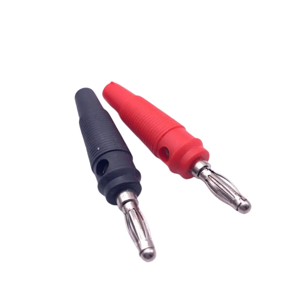 4pcs New 4mm Plugs Plated Nickel zinc alloy Musical Speaker Cable Wire Pin Banana Plug Connectors
4pcs New 4mm Plugs Plated Nickel zinc alloy Musical Speaker Cable Wire Pin Banana Plug Connectors