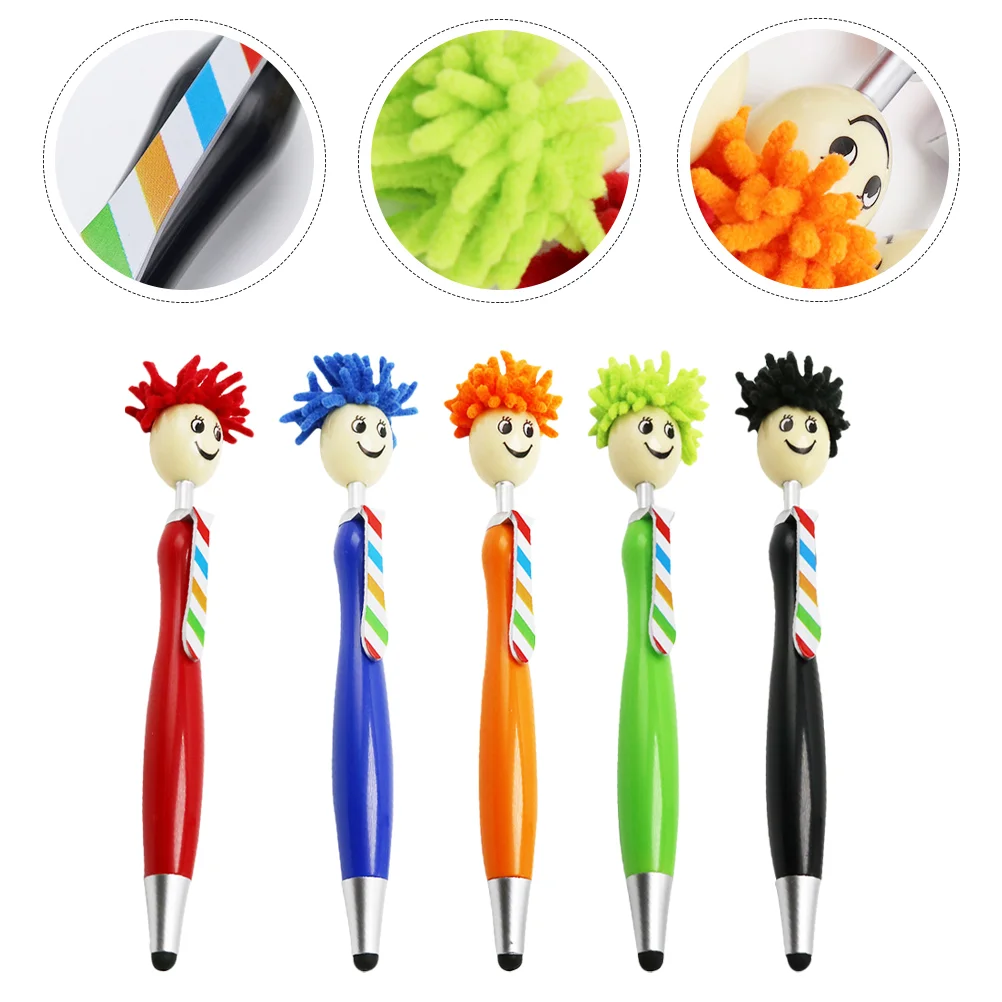 5 Pcs Stylus Ballpoint Penss Gel Multiuse Cartoon for Kids Fun Ballpoint Pensss Tablet Brush Screen Touch Plastic Phone
5 Pcs Stylus Ballpoint Penss Gel Multiuse Cartoon for Kids Fun Ballpoint Pensss Tablet Brush Screen Touch Plastic Phone
