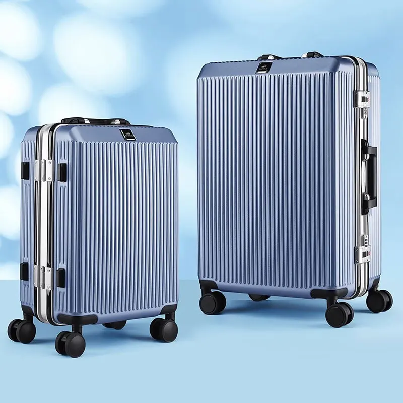 

Suitcase Luggage Travel Bag Unisex Cabin Carry-on 20" 26 inch Suitcases on Wheels Spinner Student Rolling Password Trolley Case