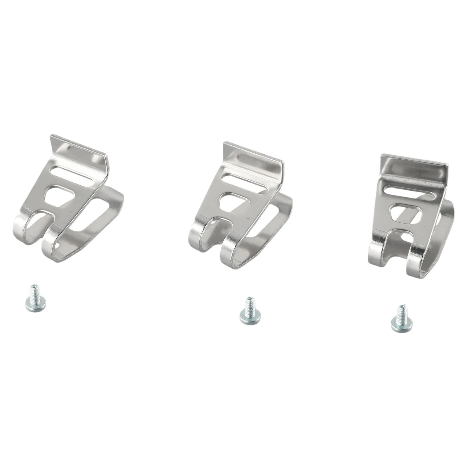 3 Pcs Belt Clip Hook With Screws For Impact Drill 18V LXT Cordless Drills Impact Driver 47*28mm Power Tools Accessories
3 Pcs Belt Clip Hook With Screws For Impact Drill 18V LXT Cordless Drills Impact Driver 47*28mm Power Tools Accessories