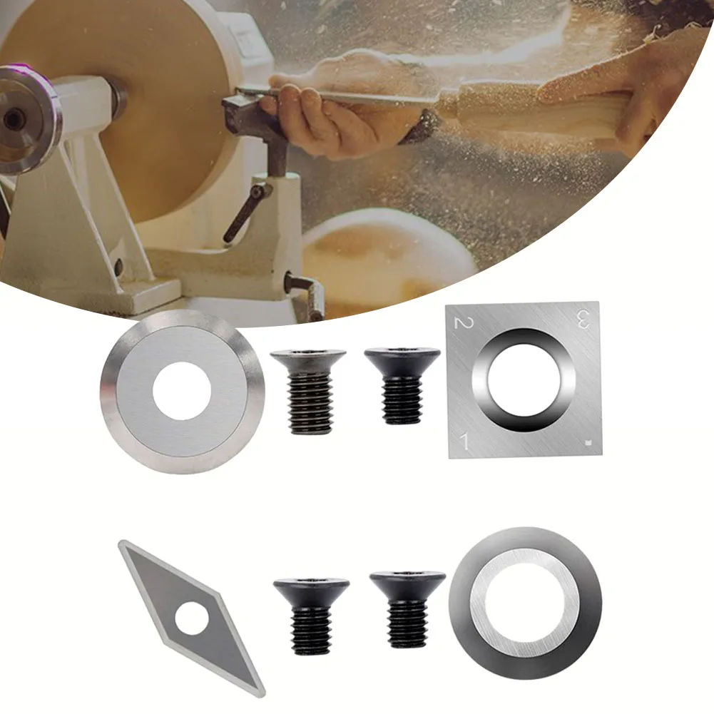 8pcs Premium Carbide Insert Cutter for Wood Lathe Turning Achieve Smooth Hollowing and Polishing Craftsmanship
8pcs Premium Carbide Insert Cutter for Wood Lathe Turning Achieve Smooth Hollowing and Polishing Craftsmanship