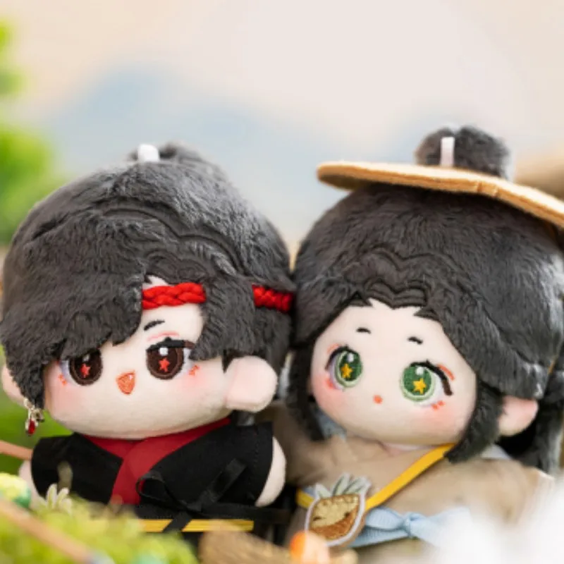 

10cm Cotton Doll Anime Heavenly Officials Blessing The Surrounding Xie Lian Flower City Starfish Plush Pendant Doll Toys