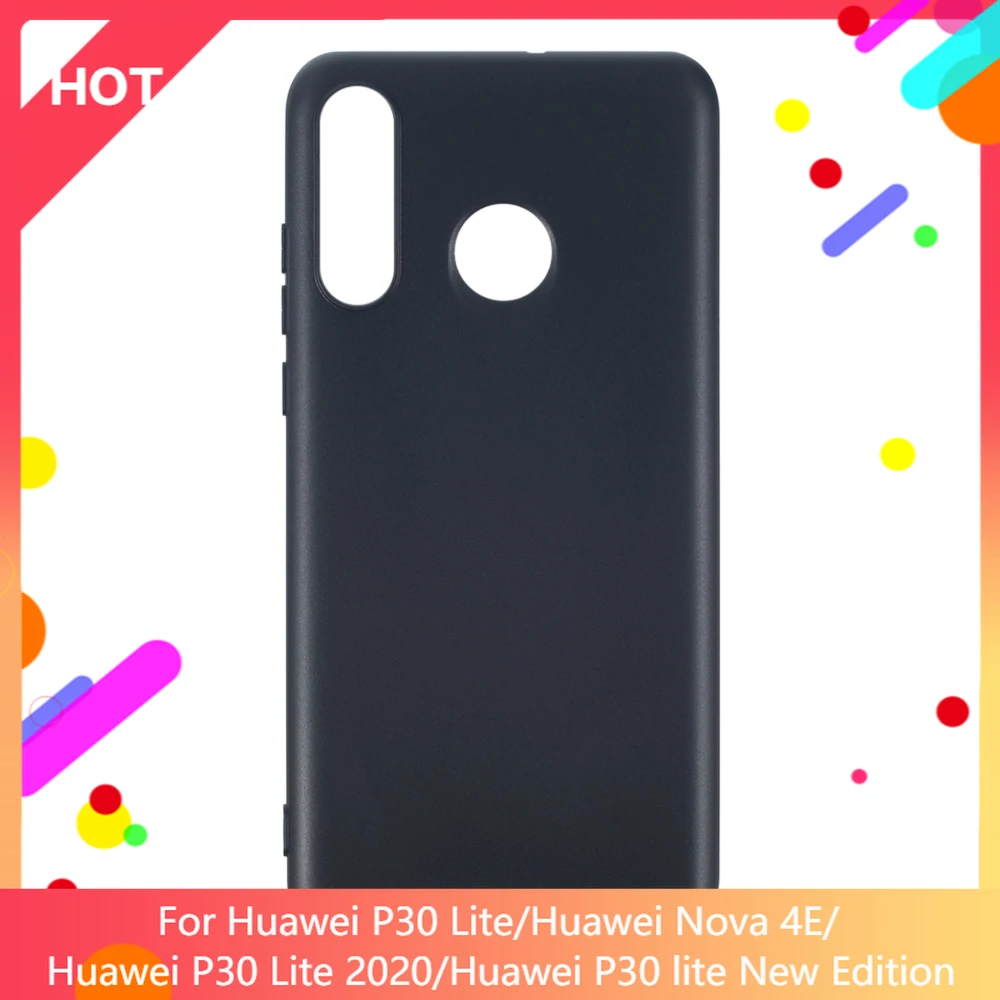 

P30 Lite Case Matte Soft Silicone TPU Back Cover For Huawei Nova 4E Huawei P30 Lite 2020 Phone Case Slim shockproof