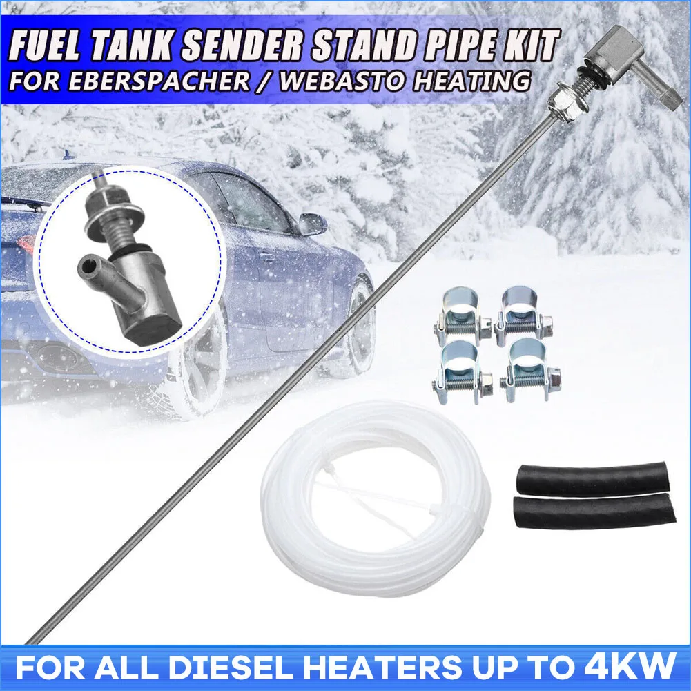 

Fuel Tank Sender Stand Pipe Pick Up Clip & Hose Kit For Webasto Eberspacher Parking Heater fuel tank pick-up kit Repair Replace