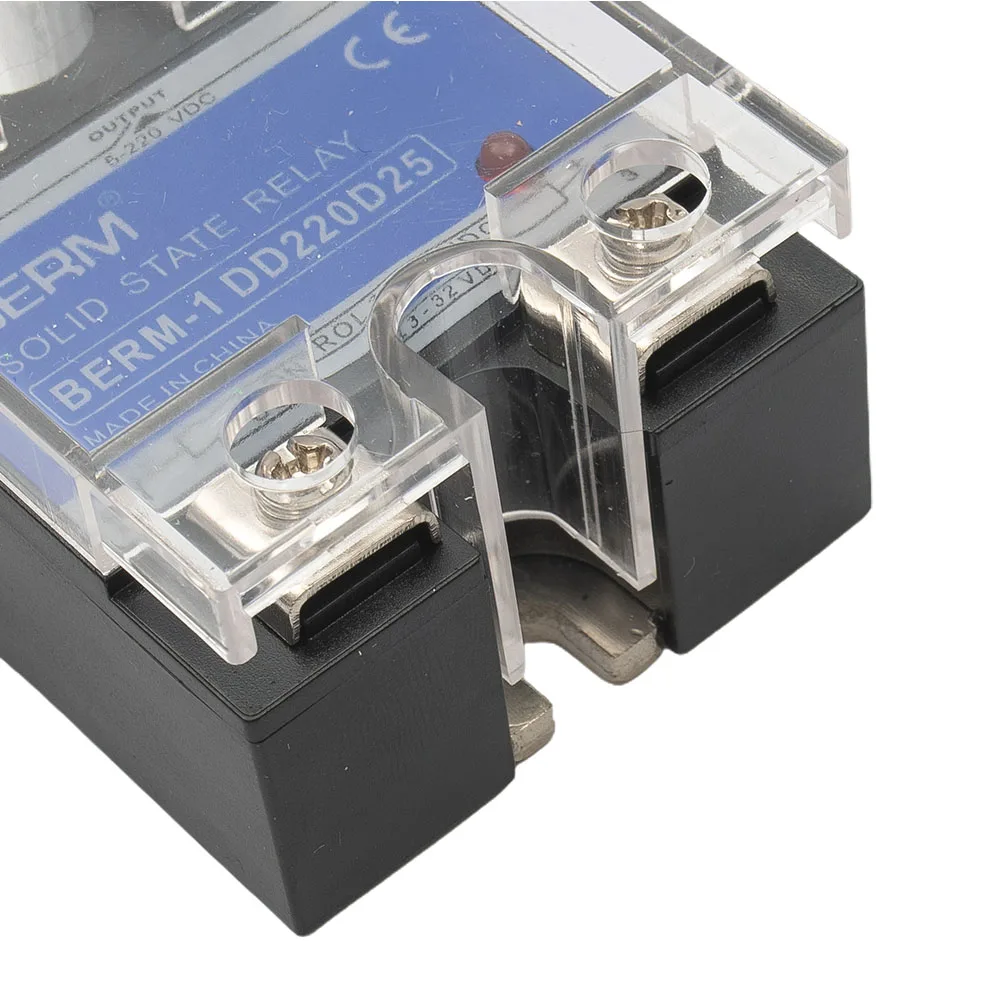 25A Solid State Relay SSR DC-DC Input 3-32V DC Load 5-220V DC DD220D25 Module Things Smart Home Remote Control Switch
25A Solid State Relay SSR DC-DC Input 3-32V DC Load 5-220V DC DD220D25 Module Things Smart Home Remote Control Switch