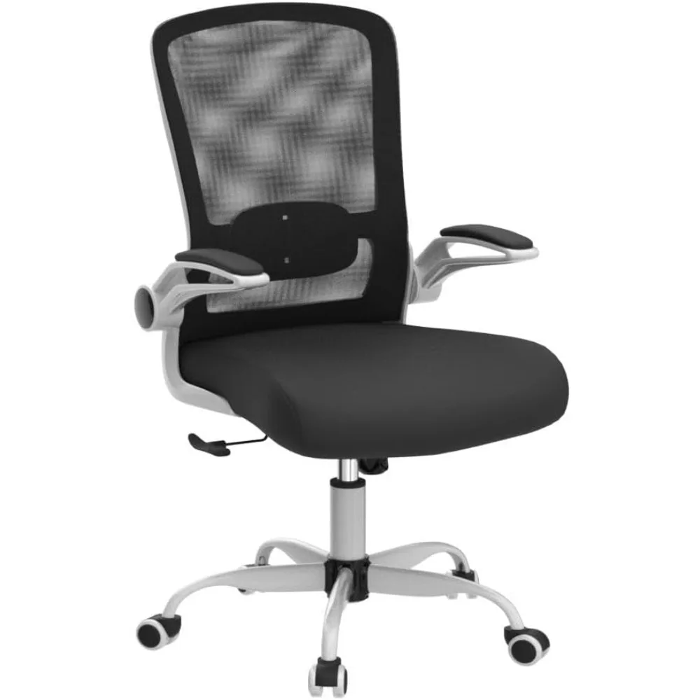 Desk Chair With Adjustable Lumbar Support High Back Mesh Computer Chair With Flip-up Armrests freight free
Desk Chair With Adjustable Lumbar Support High Back Mesh Computer Chair With Flip-up Armrests freight free