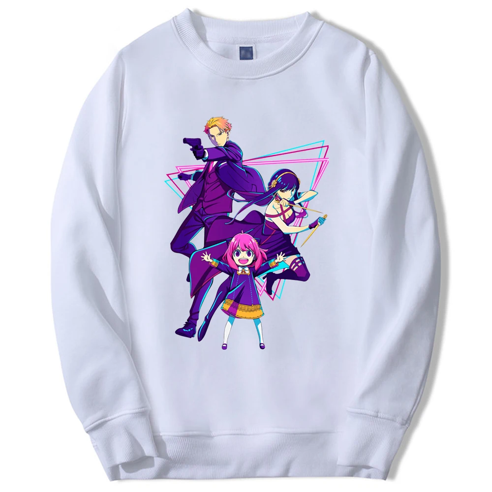 Spy X Family Crewneck Mens Sweatshirts Hoodie Japan Anime Girl Cute Pullover Casual Oversize Loose Streetwear Tracksuit
Spy X Family Crewneck Mens Sweatshirts Hoodie Japan Anime Girl Cute Pullover Casual Oversize Loose Streetwear Tracksuit