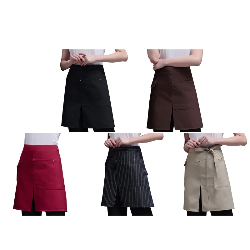 Short Waist Apron Adjustable Wasit Strap with Pockets Design Cooking Kitchen Aprons for Women Men Restaurant Chef Dropshipping
Short Waist Apron Adjustable Wasit Strap with Pockets Design Cooking Kitchen Aprons for Women Men Restaurant Chef Dropshipping