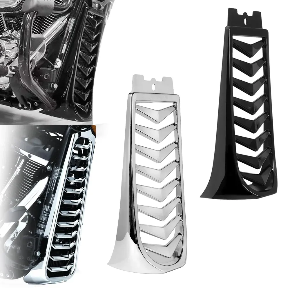 For Harley Softail Fat Street Bob Breakout FXBR Motorcycle Black/ Chrome Front Lower Radiator Chin Fairing Spoiler Frame Cover
For Harley Softail Fat Street Bob Breakout FXBR Motorcycle Black/ Chrome Front Lower Radiator Chin Fairing Spoiler Frame Cover