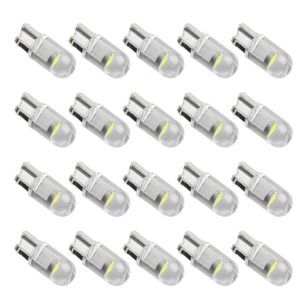 20Pcs T10 LED COB 6000K White W5W 168 Car Interior Lights Dome Reading Map Light Side Indicator Light Interior Light Bulbs
20Pcs T10 LED COB 6000K White W5W 168 Car Interior Lights Dome Reading Map Light Side Indicator Light Interior Light Bulbs