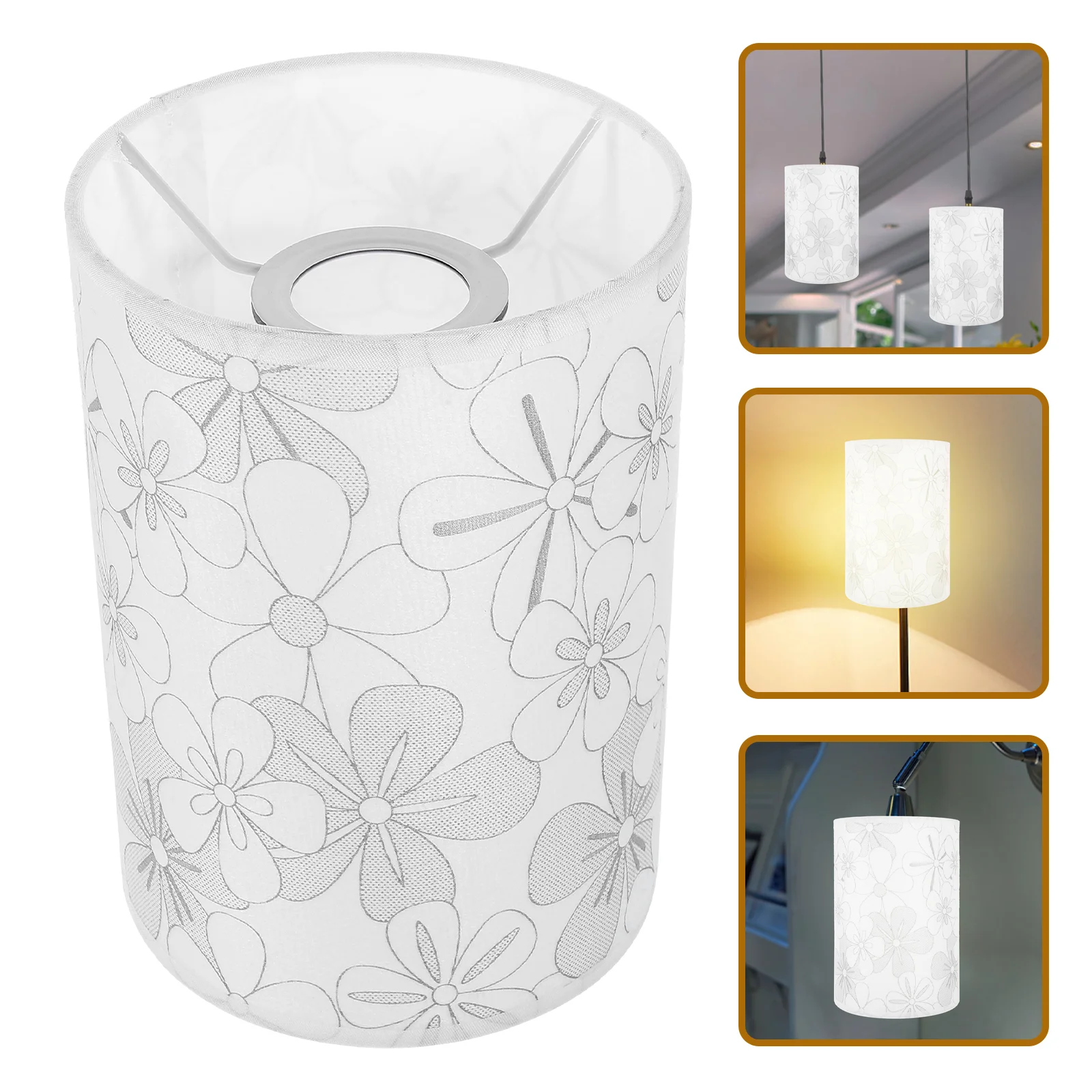 Cylinder Lamp Shade Fabric Light Cover Flower Printed Lampshade Clip On Lamp Shades
Cylinder Lamp Shade Fabric Light Cover Flower Printed Lampshade Clip On Lamp Shades
