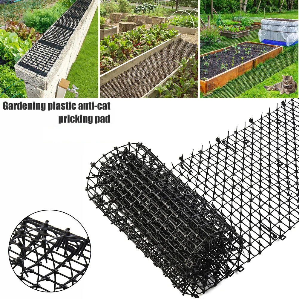 Garden Cat Scat Mat With Prickle Anti-Cat Dog Pest Repellent Deterrent Animal Scarer Keep Cat Dog Away Climbing Fence Pet Supply
Garden Cat Scat Mat With Prickle Anti-Cat Dog Pest Repellent Deterrent Animal Scarer Keep Cat Dog Away Climbing Fence Pet Supply
