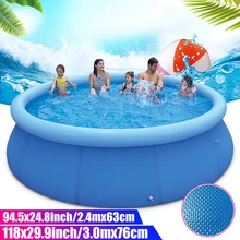 Large Family Inflatable Swimming Pool High Quality Thickened PVC Paddling Pool For Adult Kids Outdoor Garden Swimming Pools Large Family Inflatable Swimming Pool High Quality Thickened PVC Paddling Pool For Adult Kids Outdoor Garden Swimming Pools