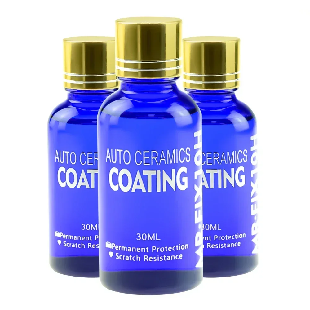 Керамика для автомобиля 10 часов, жидкое керамическое покрытие, гидрофобное покрытие для стекла, защита от царапин