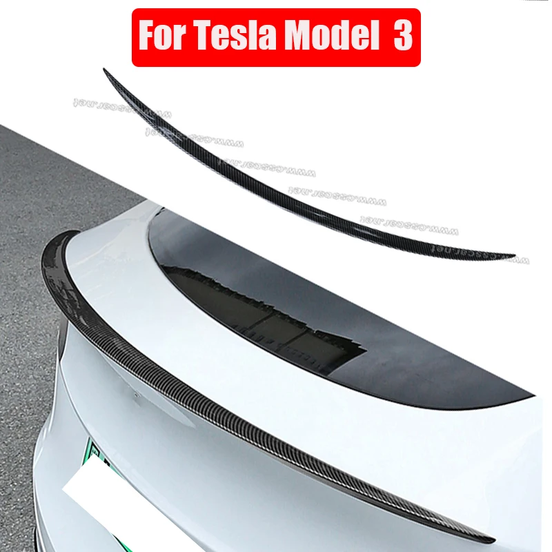 Car Rear Trunk Wing Spoiler Body Kit For Tesla Model 3 Carbon Fiber Wing Spoiler Styling Exterior Modification Accessories
Car Rear Trunk Wing Spoiler Body Kit For Tesla Model 3 Carbon Fiber Wing Spoiler Styling Exterior Modification Accessories