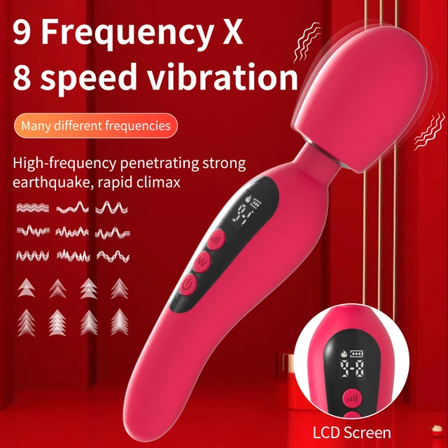 Vibromasseur clitoridien injuste pour femme, gode, AV, baguette magique, masseur, machine à sexe adulte, boutique de sexe féminin, jouets sexuels pour couple 2