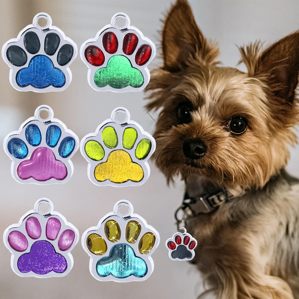 Personalized Dog Cat Tag Engraved Cat Dog Puppy Kitten Pet ID Name Custom Collar Tag Pendant Pet Accessories Paw Glitter Pendant
Personalized Dog Cat Tag Engraved Cat Dog Puppy Kitten Pet ID Name Custom Collar Tag Pendant Pet Accessories Paw Glitter Pendant