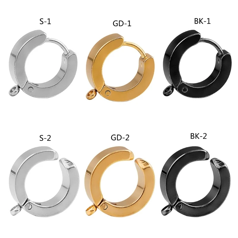 10 Pieces Stainless Steel Small Hoop Earrings Circle Earrings Round Earrings Piercing Jewelry Women Jewelry Accessories
10 Pieces Stainless Steel Small Hoop Earrings Circle Earrings Round Earrings Piercing Jewelry Women Jewelry Accessories