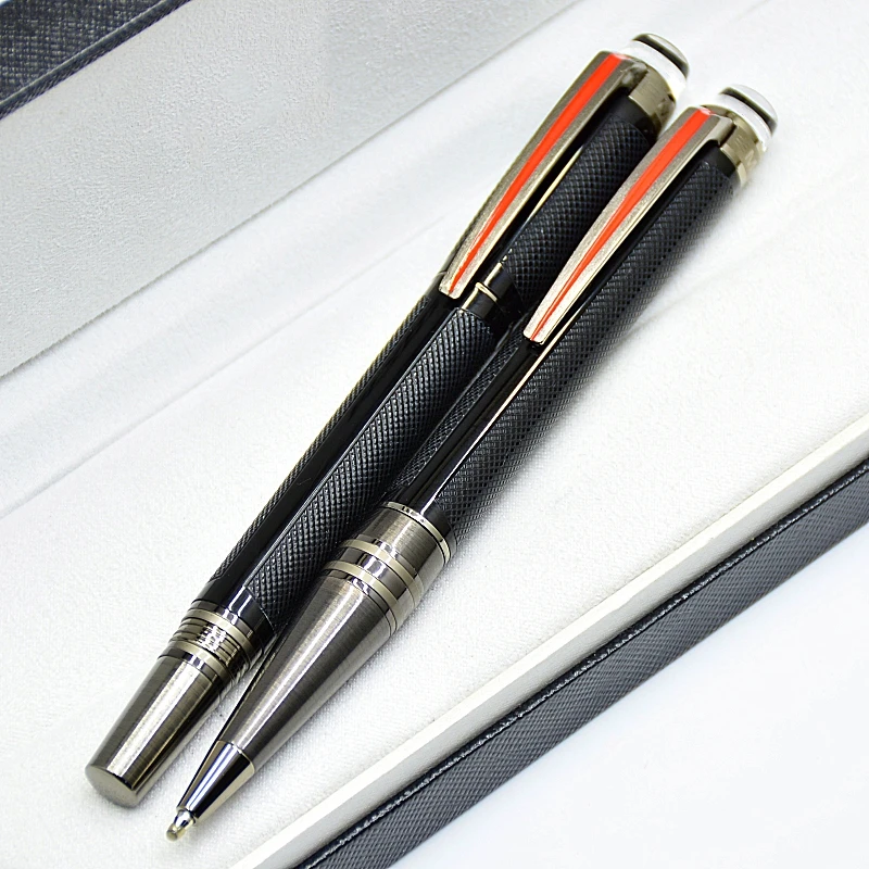 

High Quality Urban Speed Black Resin Rollerball Pen MB Ballpoint Pen PVD-Plated Office Writing Fountain Pens With Serial Number