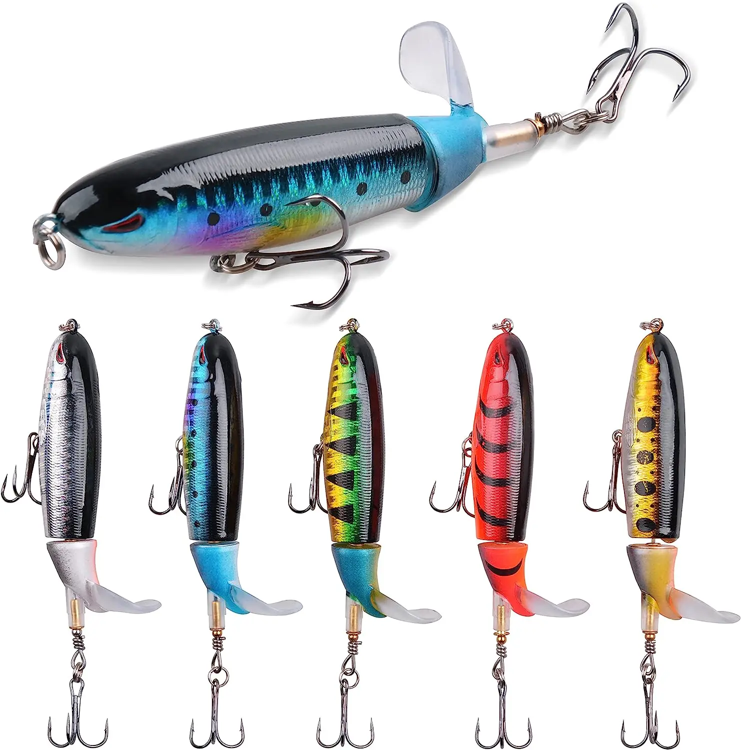 Propeller Surface Artificial Fake Bait 140mm/36g Top Water Fishing Lure Hard Bait Wobblers Rotating Soft Fishing Tackle
Propeller Surface Artificial Fake Bait 140mm/36g Top Water Fishing Lure Hard Bait Wobblers Rotating Soft Fishing Tackle