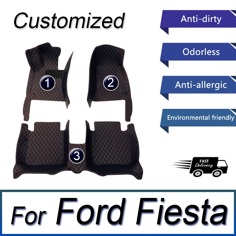 Car Floor Mats For Ford Fiesta 2009-2017 DropShipping Center Auto Interior Accessories Leather Carpets Rugs Foot Pads
Car Floor Mats For Ford Fiesta 2009-2017 DropShipping Center Auto Interior Accessories Leather Carpets Rugs Foot Pads