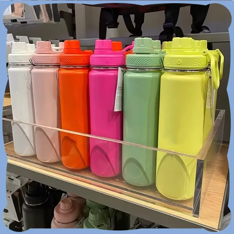710ml Lulu Insulated Water Cup Sports Stainless Steel Pure Warm Cup Vacuum Portable Leakproof Outdoor Bottle Water Warm Bottles
710ml Lulu Insulated Water Cup Sports Stainless Steel Pure Warm Cup Vacuum Portable Leakproof Outdoor Bottle Water Warm Bottles