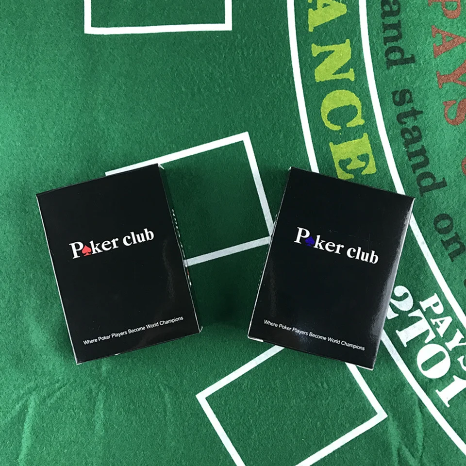 Easytoday 2Pcsset Plastic Poker Card Baccarat Smooth Waterproof Texas Hold'em Poker Club PVC Game Pokers 2.483.46 Inch (10)
