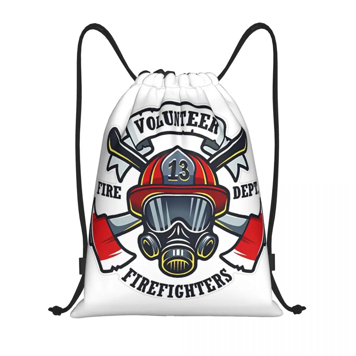 Custom Fire Rescue Firefighter Drawstring Bag for Training Yoga Backpacks Men Women Sports Gym Sackpack
Custom Fire Rescue Firefighter Drawstring Bag for Training Yoga Backpacks Men Women Sports Gym Sackpack