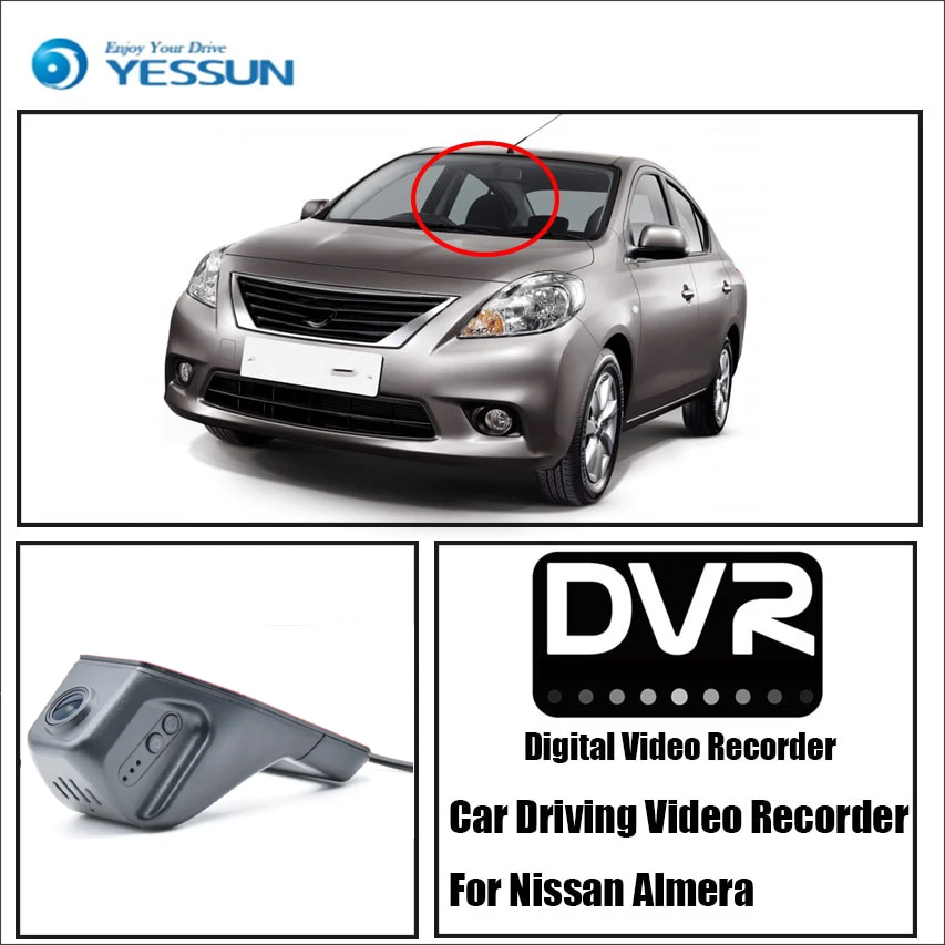 YESSUN for Nissan Almera Car Driving Video Recorder DVR Mini Control APP Wifi Camera Registrator Dash Cam Original Styl
YESSUN for Nissan Almera Car Driving Video Recorder DVR Mini Control APP Wifi Camera Registrator Dash Cam Original Styl