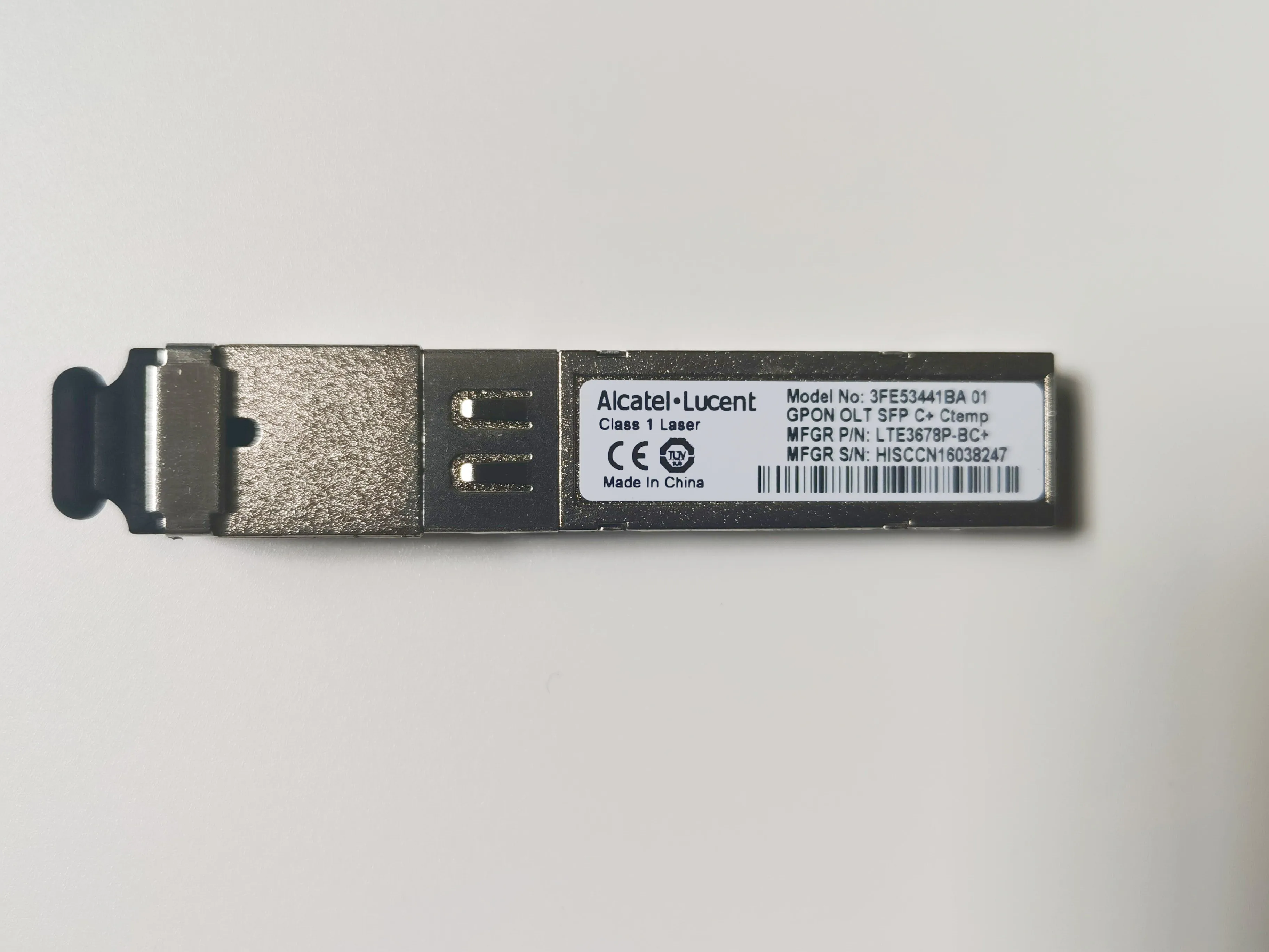 NEW Original Nokia Alcatel Lucent GPON OLT SFP C+ Ctemp SFP Modules for NGLT-A NGLT-C FGLT-B FGLT-A PON board
NEW Original Nokia Alcatel Lucent GPON OLT SFP C+ Ctemp SFP Modules for NGLT-A NGLT-C FGLT-B FGLT-A PON board