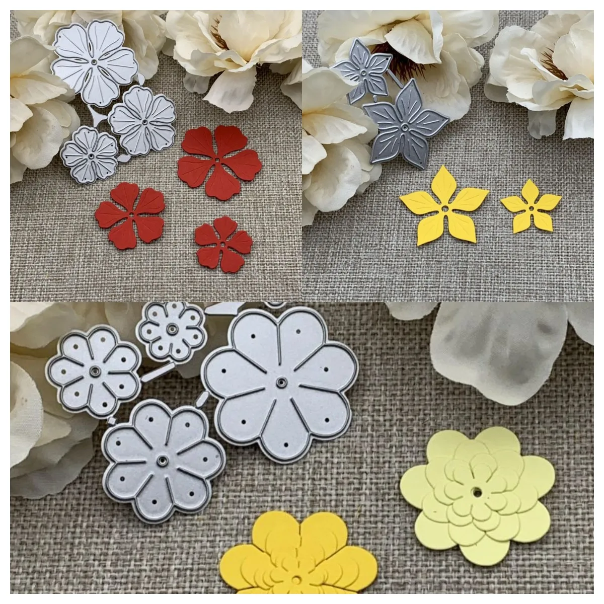 2023 New flowers Metal Cutting Dies For DIY Scrapbooking Decorative Embossing Handcraft Die Cutting Template Mold
2023 New flowers Metal Cutting Dies For DIY Scrapbooking Decorative Embossing Handcraft Die Cutting Template Mold