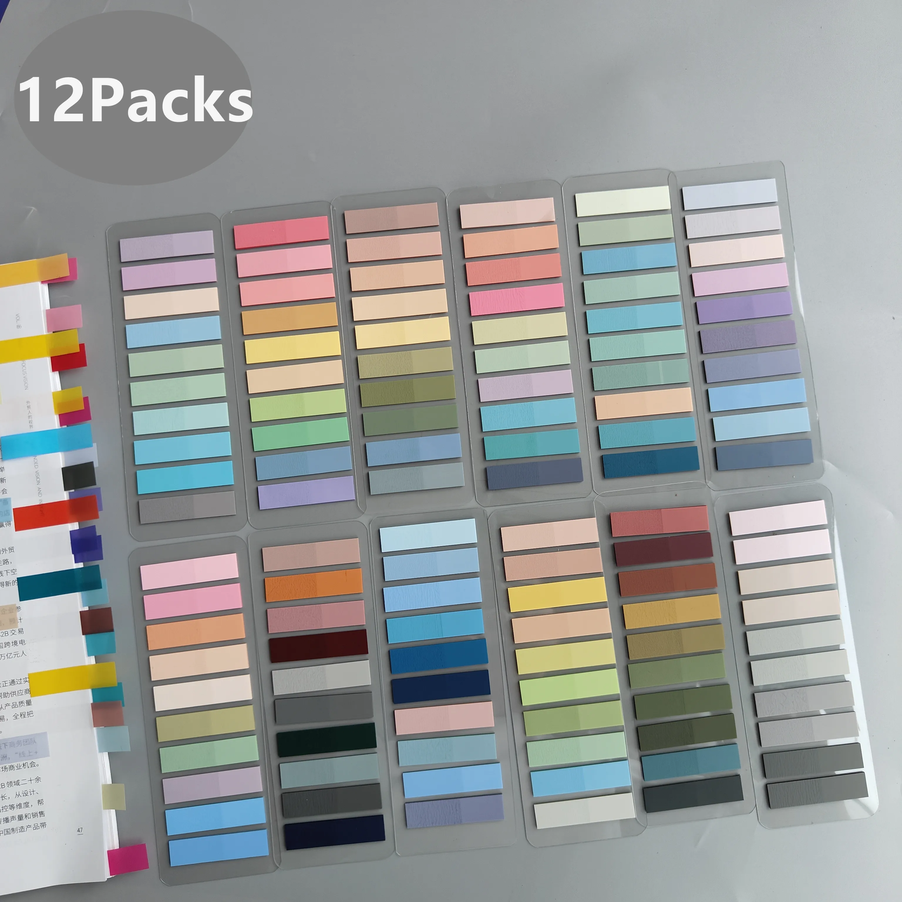 12Packs/Set Transparent Sticky Notes Self-Adhesive BookMarker Annotation Reading Book Clear Tab Kawaii Cute Stationery
12Packs/Set Transparent Sticky Notes Self-Adhesive BookMarker Annotation Reading Book Clear Tab Kawaii Cute Stationery