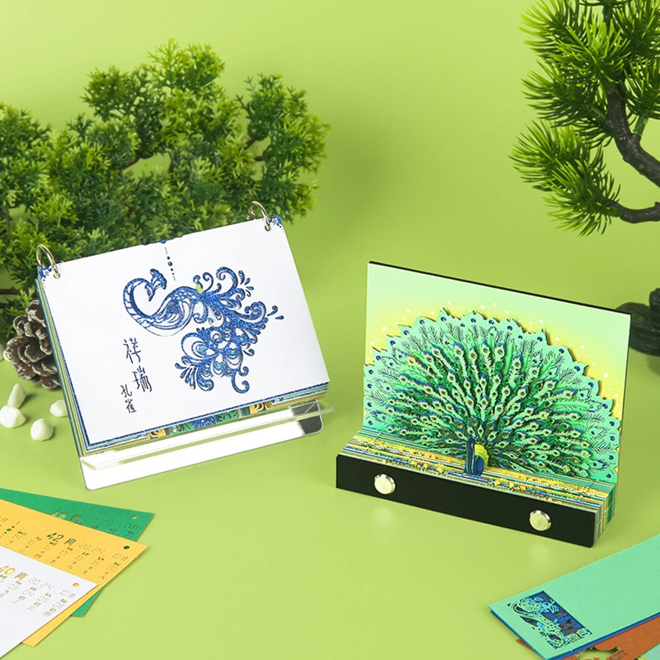 Custom 3D Calendar Sticker Notes Bookmark Mini Peacock Mirror Phone Stand Statue Model For Home Office Desk Decor Art Ornaments
Custom 3D Calendar Sticker Notes Bookmark Mini Peacock Mirror Phone Stand Statue Model For Home Office Desk Decor Art Ornaments
