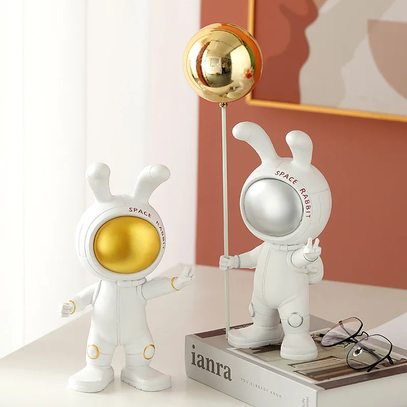 Creative Space Ornaments for Rabbits Living Room TV Wine Cabinet Astronaut Desktop Room Decoration Luxury Style Home Decor
Creative Space Ornaments for Rabbits Living Room TV Wine Cabinet Astronaut Desktop Room Decoration Luxury Style Home Decor