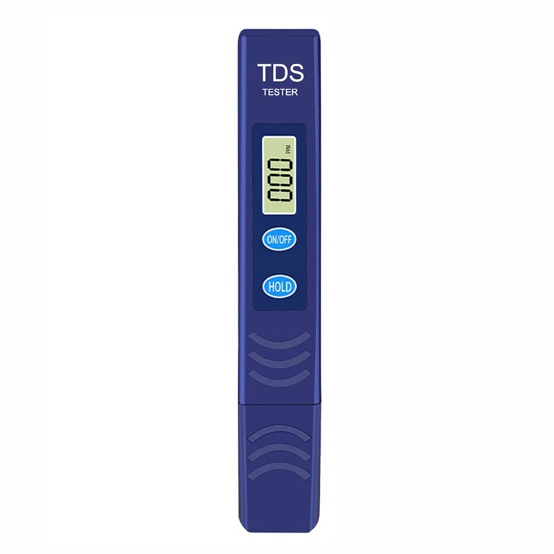TDS Meter Electronic Water Tester Digital Water Test Pen With 0-9990 PPM Measurement Range, For Farming, Aquariums,Pools
TDS Meter Electronic Water Tester Digital Water Test Pen With 0-9990 PPM Measurement Range, For Farming, Aquariums,Pools