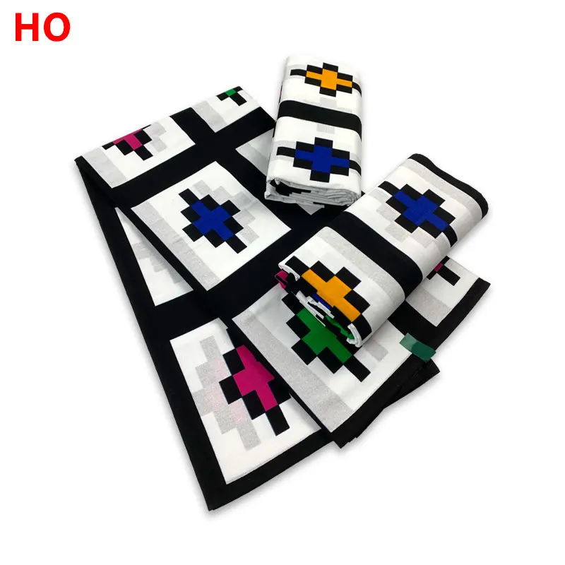 Популярная ткань белого цвета с Африканским принтом из натурального воска, 100% хлопок, 6 ярдов, высококачественные принты из Анкары, воск для женского платья
Популярная ткань белого цвета с Африканским принтом из натурального воска, 100% хлопок, 6 ярдов, высококачественные принты из Анкары, воск для женского платья