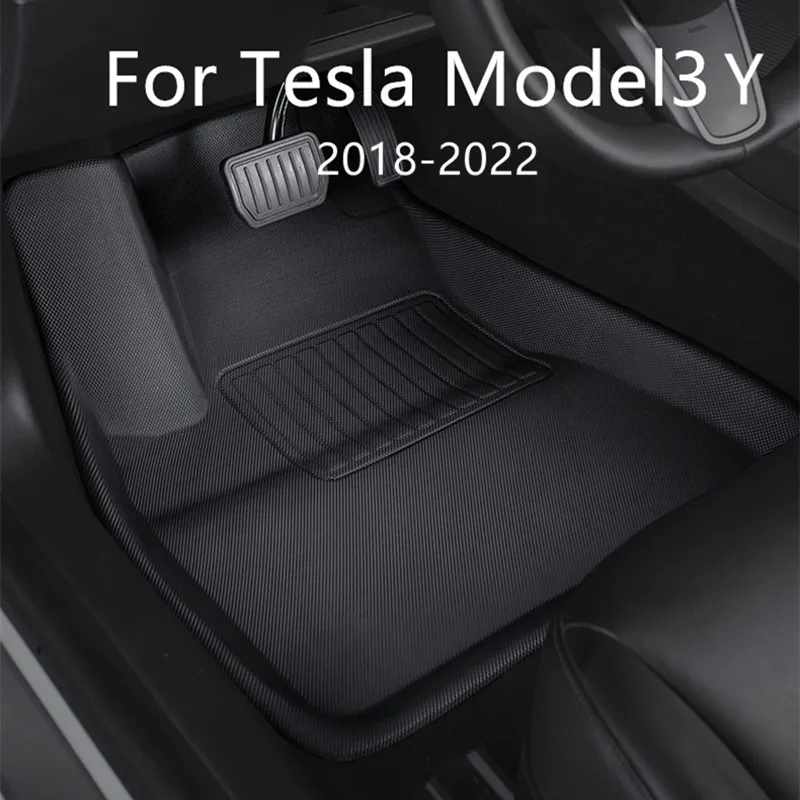 Для Tesla Model 3 Y автомобильный водонепроницаемый нескользящий напольный коврик ТПЭ XPE аксессуары-модификации для автомобиля 3Pc/комплект
Для Tesla Model 3 Y автомобильный водонепроницаемый нескользящий напольный коврик ТПЭ XPE аксессуары-модификации для автомобиля 3Pc/комплект