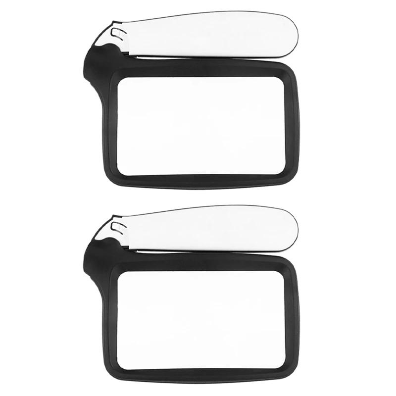 2 Pieces Handheld Magnifying Glass Acrylic Magnifying Glass Elderly Reading Newspaper High-Definition Agnifying Glass
2 Pieces Handheld Magnifying Glass Acrylic Magnifying Glass Elderly Reading Newspaper High-Definition Agnifying Glass